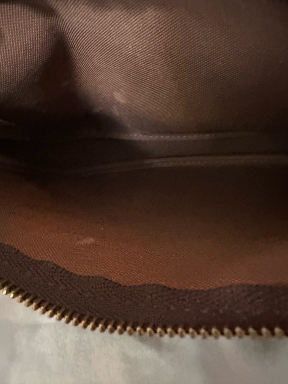Louis Vuitton Pochette Accessoires Monogram Canvas Vintage Shoulder Bag - Picture 7 of 7